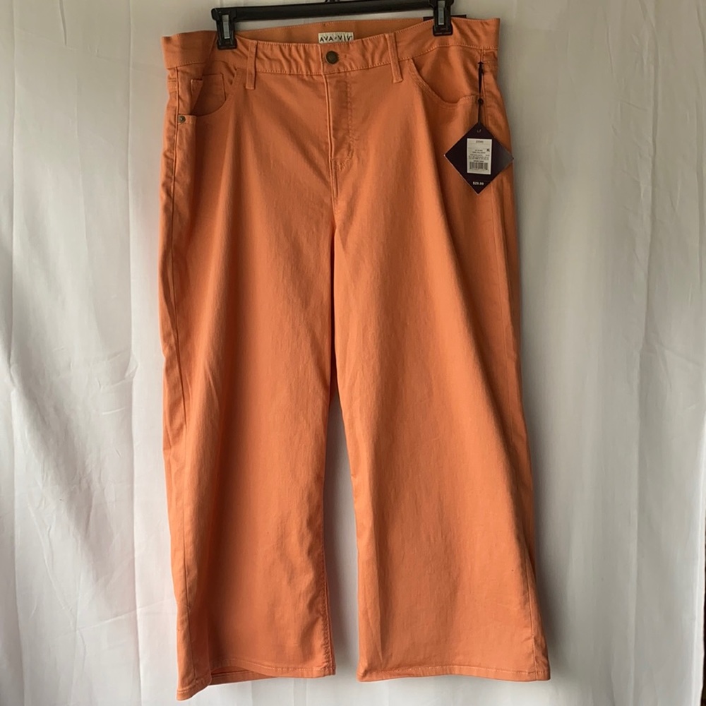 Ava & Viv Wide Leg Crop pants